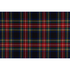 House of Edgar Heavy Weight Clan Tartan - Stewart Black Modern